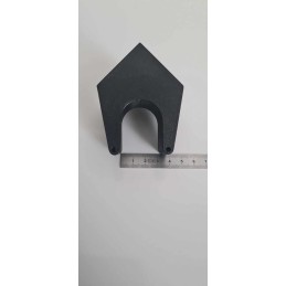 Tête de piquet alu 30X30 mm