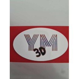 Stickers YM-3D   5x3 cm